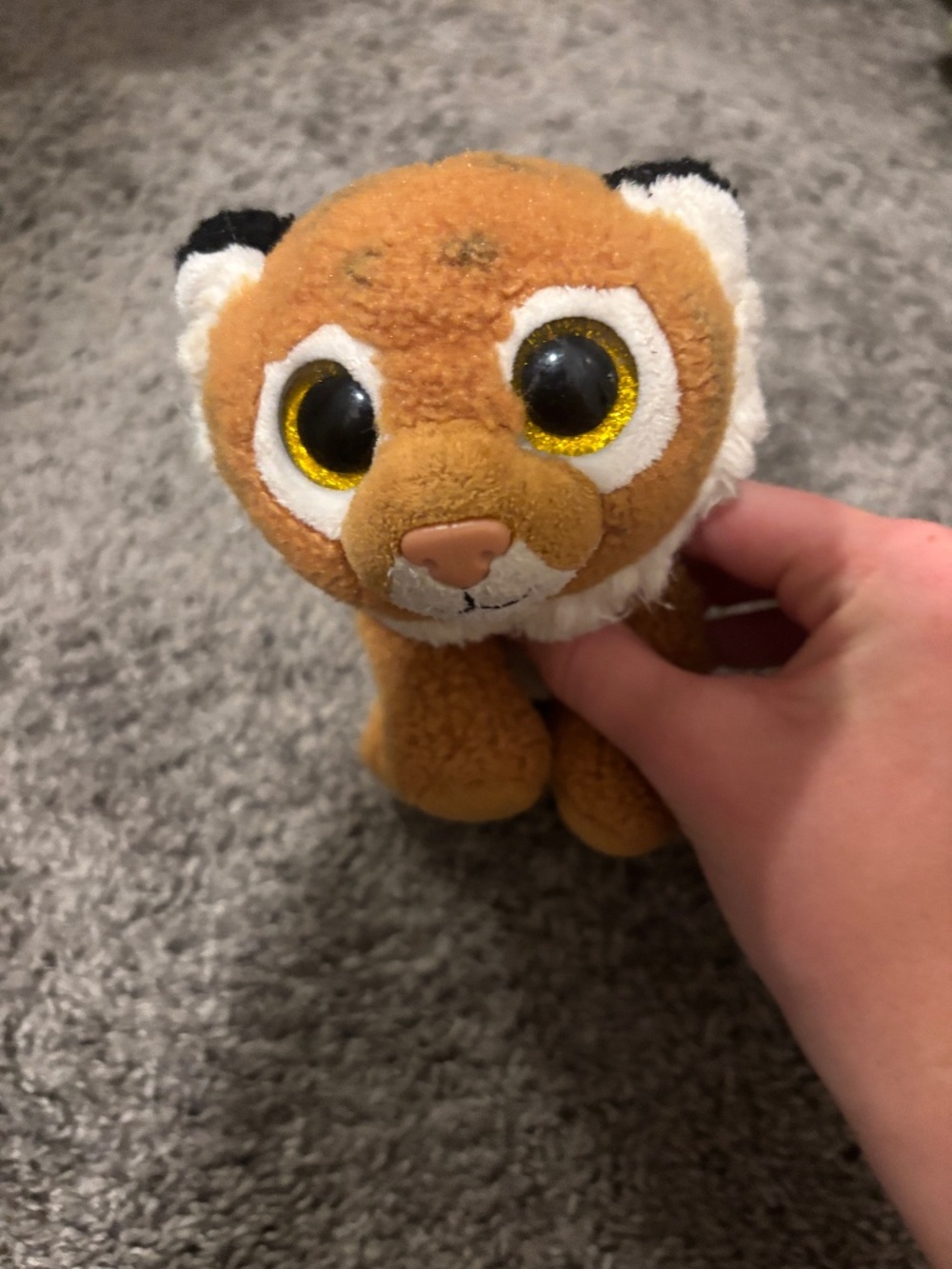 Ty Beanie Boo Lion Plush Stuffed Animal
